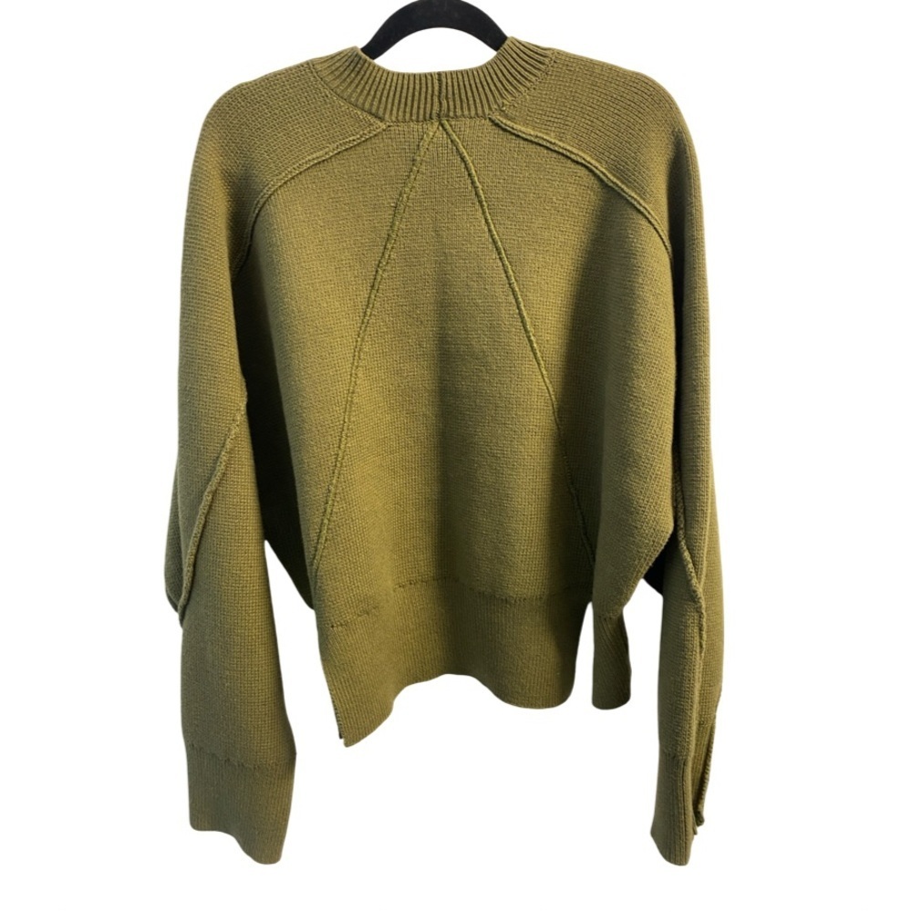 Rag & Bone NWT $545 Lysa Wool-Blend Knit Sweater Size M Olive - Picture 7 of 13